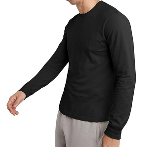 T-shirt polyvalent à manches longues pour homme, design personnalisé, décontracté, pour entraînement professionnel en salle de sport, vêtements de sport, nouveau style 2026 - Product Image 3