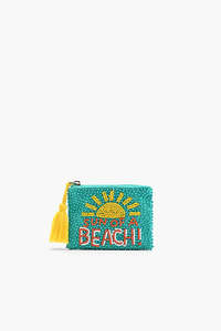 Embroidered Seed <b>Beads</b> Promotional Coin Purse Fashion Pattern Design Washable Handmade Beaded Coin Pouch Custom Label Custom - Product Image 3