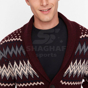 Cárdigan para Hombre, Tejido Suave, Manga Larga, Estilo Casual, Ajuste Cómodo, Estilo Sencillo, Atuendo Diario - Product Image 4