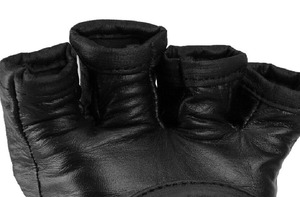 Gants d'entraînement de boxe professionnelle MMA, design personnalisé, cuir PU, sangle de poignet réglable, antidérapants - Product Image 4
