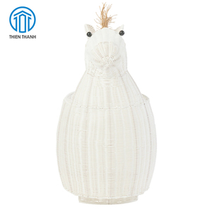 Best Selling New Design Handmade Shark Shaped Rattan <b>Storage</b> <b>Basket</b> with Lid High Quality Wicker <b>Toy</b> <b>Basket</b> Home Decor - Product Image 2