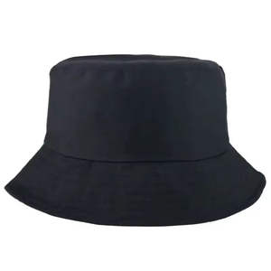 2026 Wholesale Custom Printed Bucket <b>Hats</b> Oem Factory <b>Sun</b> Protection Fisherman Reversible <b>Men</b> Women Cotton <b>Sun</b> <b>Hats</b> for Casual - Product Image 2