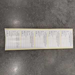 Etiqueta de Identificación de Producto Multiusos de Uso General para todo tipo de productos - Product Image 3