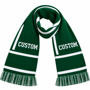 Écharpe de supporter en tricot de qualité supérieure – Marchandises personnalisées du club – Écharpe de club de football personnalisée – Tissage jacquard de haute qualité - Product Image 5