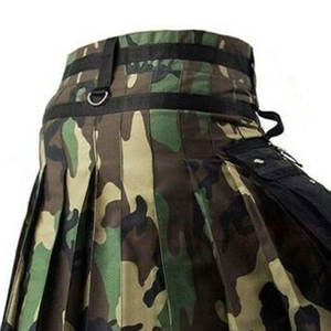 Highland Scottish Men Tactical Kilts Camouflage Combat Custom Utility Kilt 2026 - Product Image 4