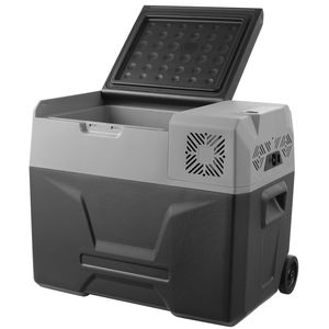 Frigorifero Portatile per Auto 12/24V DC 40L con Ruote e Maniglia - 40 L 68 F AC - Product Image 1
