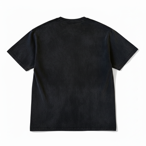 Camisetas al por Mayor Personalizadas con Logotipo Impreso en DTG 100% Algodón, Camisetas Vintage con Efecto Desgastado y Pedrería para Hombre - Product Image 2