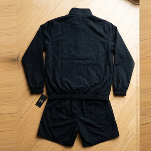 Regal Three Windbreaker Tracksuit Set Black White Color Block Custom Full Sleeve Zipper Sporty <b>Wind</b> <b>Breaker</b> Unisex - Product Image 3