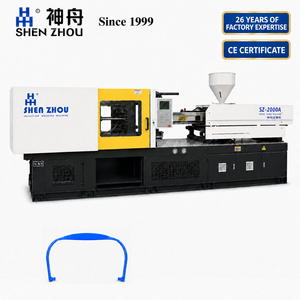 Machine de moulage par injection pour poignées de paniers <span class=keywords><strong>SHEN</strong></span> <span class=keywords><strong>ZHOU</strong></span> SZ-2000A, fabrication industrielle - Product Image 1