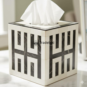 Portarrollos de Papel Decorativo de Lujo con Incrustaciones de Hueso, Ecológico, Hecho a Mano, Elegante, para Decoración del Hogar, Regalo, Tradebyd - Product Image 4