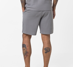 Summer Solid Casual Shorts Men High Quality Business Social Elastic Waist Men Shorts Ice Silk Beach Male Loose Sports Shorts - Product Image 3