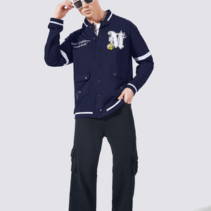 Custom Vintage School College <b>Mens</b> Varisty <b>Jackets</b> <b>Leather</b> sleeves Wool Letterman Crop Varsity <b>Jacket</b> ladies baseball chenille - Product Image 3