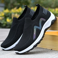 Chaussures décontractées en gros, mode, souples, respirantes, à enfiler, avec fonction de massage, pour hommes, pour usage quotidien