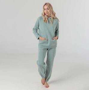 Traje Deportivo de Algodón Puro de Alto Gramaje para Hombre, Venta al por Mayor, Económico, 100% Algodón, Nuevo, Personalizado, Lavado, Invierno, Desgastado, 2 Piezas - Product Image 1