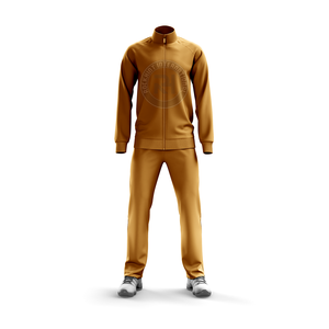 Comfort Fit Polyester Cotton Tracksuit Smooth Fabric Breathable Design Suitable for Gym Training Sports and Daily Lifestyle - Product Image 1