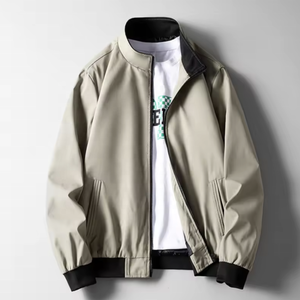 Polyester <b>Summer</b> <b>Jacket</b> Fashion <b>Men's</b> <b>Jacket</b> Polyester Fabric Versatile Casual <b>Men's</b> <b>Jacket</b> - Product Image 5