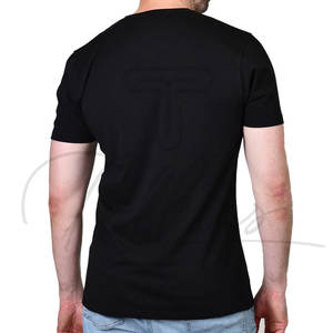 High Quality <b>Men</b> <b>Extra</b> <b>Long</b> Slim V-Neck <b>T</b>-<b>Shirt</b> Best Selling <b>T</b>-<b>Shirt</b> for <b>Men</b> Solid Color <b>Extra</b> <b>Long</b> Slim V-Neck <b>T</b>-<b>Shirt</b> - Product Image 1
