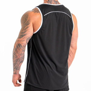 Camiseta Deportiva Personalizable para Baloncesto, Camiseta sin Mangas de Algodón para Hombre, Ropa Deportiva para Fisicoculturismo - Product Image 5