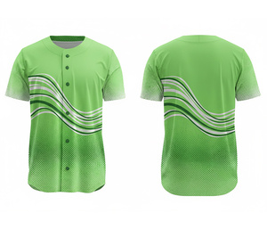 Proveedor de Camisetas de Béisbol Personalizadas OEM, Envío a Todo el Mundo con Logotipo y Números Personalizados |   Base de Poliéster Transpirable - Product Image 1