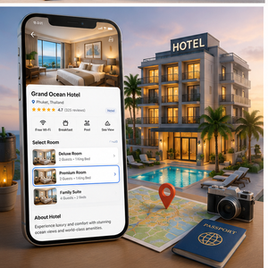 Desarrollo de Reservas de Hoteles Turísticos, Planificación de Viajes, Gestión de Reservas, Análisis, Compatible con Android y MAC OS, Internet, Móvil, Web - Product Image 5