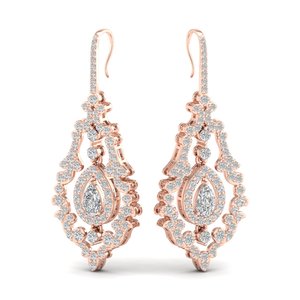 REYES Luxury 925 Sterling <b>Silver</b> VVS Moissanite Dangle Drop Earrings For Women Exquisite 14K Solid Gold Statement Jewelry - Product Image 5