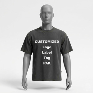 เสื้อยืดคอกลมโอเวอร์ไซส์ แขนสั้น ผ้าคอตตอน 100% สไตล์ลำลอง ระบายอากาศได้ดี น้ำหนัก 220 กรัม พิมพ์โลโก้ตามสั่ง  รักษ์โลก - Product Image 4