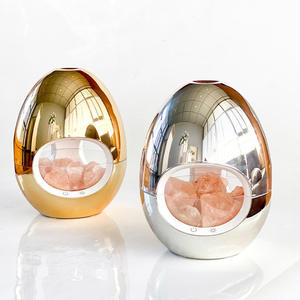 NUEVO 2026 Elegante Difusor de Luz con Lámpara de Sal de Cristal del Himalaya, de Bambú y Madera, para Aromaterapia con Aceites Esenciales, para Hogar y Hotel - Product Image 3