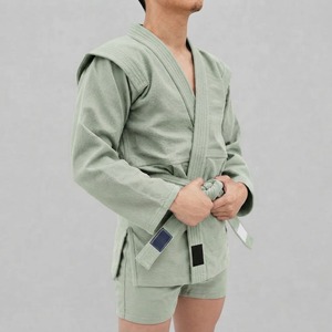 ชุดยูนิฟอร์ม BJJ Sambo Gi แบบใหม่ คุณภาพสูง ตัดเย็บตามสั่ง ใส่ได้ทั้งชายและหญิง สวมใส่สบาย ระบายอากาศได้ดี แห้งเร็ว ผ้าฝ้าย 100% 240 กรัม - Product Image 1
