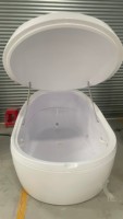 Pod pelampung busa kuning kualitas tinggi untuk tangki Spa penghijauan sensor ukuran besar pijat relaksasi perawatan kecantikan pribadi