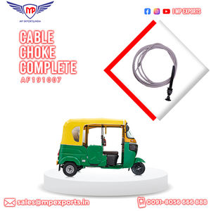 Cable de Aceleración Fabricado en India 2582 205D, Piezas para Triciclos Compatibles con el Modelo RE, Exportado a Haití y Guatemala - Product Image 3