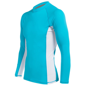 Custom Sublimation 140gsm Breathable Quick Dry Rashguard <b>Men</b> Long Sleeve Gym Fitness <b>Compression</b> <b>Shirt</b> High Quality - Product Image 4