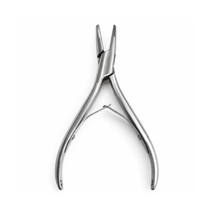 Pinzas de Alta Calidad de Acero Inoxidable para Remover Extensiones de Cabello, Herramienta de Anillo Micro con Punta Puntiaguda, MANAN INSTRUMENTS MI-HEP-823 - Product Image 1