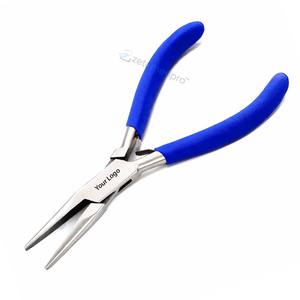 Pince à bec rond professionnel de 150 mm en acier inoxydable de haute qualité, outil de précision pour la fabrication de bijoux, fournisseur OEM - Product Image 4