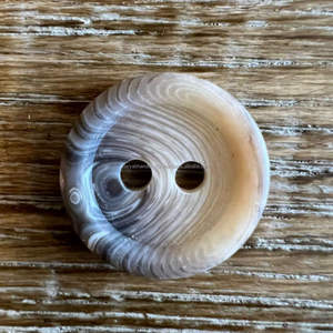 Cuerno de búfalo natural de alta calidad Botones en blanco Cuerno de búfalo Color en blanco de la India - Product Image 4
