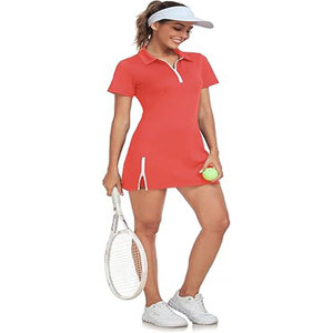 Nouveaux designs tendance, uniformes de tennis pour femmes, best-sellers, prix raisonnable, respirants, confortables, uniformes de tennis imprimés par sublimation - Product Image 1