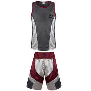 Uniforme de Boxeo de Alta Calidad 100% Poliéster, Color y Logotipo Personalizados, Talla para Adultos, Nueva Llegada, Uniformes de Boxeo de Alta Calidad - Product Image 2