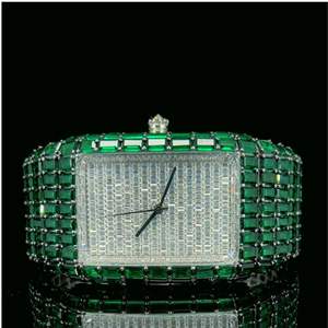 Reloj de Diamantes Cultivados en Laboratorio de Alta Calidad a Precio de Fábrica, Reloj con Diamantes Cultivados en Laboratorio DEF - Product Image 1