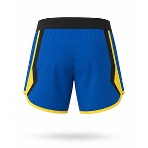 Custom Blue Black Yellow <b>Men</b>’s Surf Board Shorts Quick Dry Swim <b>Trunks</b> Sublimation Printed Beach Water Sports Shorts OEM ODM - Product Image 3