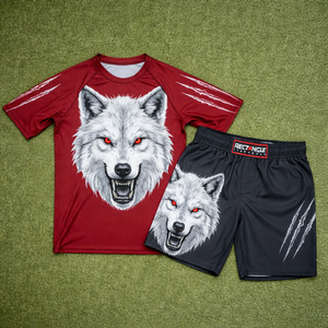 Camiseta de Compresión Deportiva para Entrenamiento de Jiu-Jitsu, Diseño Sublimado, Manga Corta, para Hombre - Product Image 1