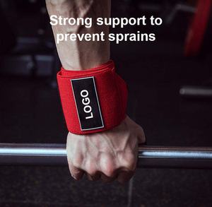 Custom Wrist Wraps <b>Men</b> Women Gym Wrist Support Weightlifting Training Fitness Wholesale Supplier - Product Image 5