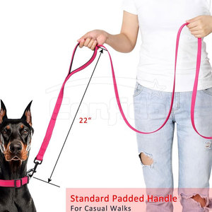 Laisse réglable pour animaux de compagnie, fermeture à boucle robuste, sangle de qualité supérieure, maintien confortable pour les longues promenades et les aventures en plein air - Product Image 2