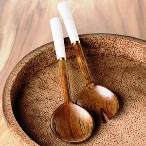 Top Selling Eco-Friendly Dishwasher Safe <b>Salad</b> Tools Home Kitchen Made in India - Product Image 3