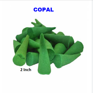 Conos de incienso de copal natural Suministro al por mayor de conos de incienso de la mejor marca (verde) - Product Image 1