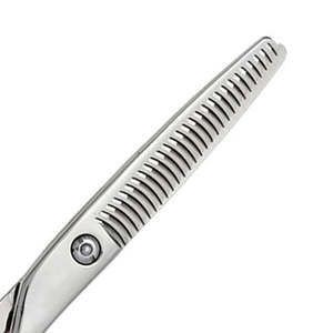 กรรไกรตัดผมและซอยผมใบตรง ราคาโรงงาน ผลิตจากสแตนเลส ชุดอุปกรณ์ทำผมสำหรับร้านเสริมสวย - Product Image 6