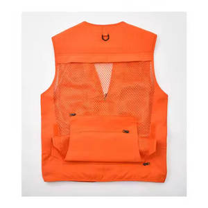 Gilets de chasse personnalisés pour adultes, coupe ajustée, sans manches, en toile imperméable, respirante et coupe-vent, imprimé camouflage, plusieurs modèles - Product Image 3