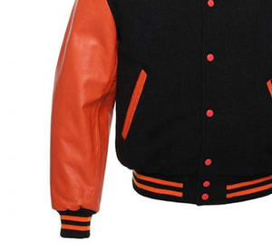 Fabricante de Ropa Urbana, Chaqueta Varsity Personalizada al por Mayor, Chaqueta de Invierno para Hombre, Estilo Vintage, Chaqueta Universitaria para Hombre - Product Image 4