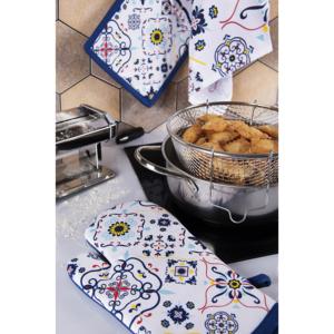 Guanto da Forno Excelsa Vietri in Cotone 32x18 Cm Multicolore - Product Image 3