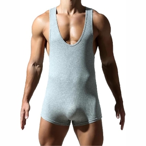 High Performance Wrestling <b>Singlets</b> for Men Custom Team Uniform Stretchable Lightweight Wrestling Gear - Product Image 4