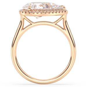 REYES Ultimate Design 925 Sterling Silver GRA Certified Moissanite <b>Ring</b> Solitaire 14K Gold Rhodium Plated Wedding Promise <b>Rings</b> - Product Image 6