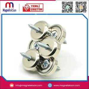 Imán de Neodimio de 25 mm con Base Cónica, Soporte Magnético Permanente de Acero Inoxidable para Soldadura, Corte y Doblado Industrial - Product Image 6